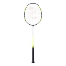 Yonex Badmintonschläger ARC Saber 7 Tour (ausgewogen, mittel) grau/gelb- unbesaitet -